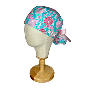 Petals Ponytail Scrub Cap