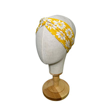 Load image into Gallery viewer, Yellow Daisies Twist Headband
