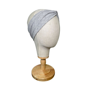 Light Grey Twist Headband