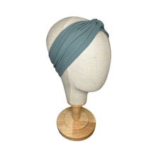 Load image into Gallery viewer, Dusty Blue Twist Headband
