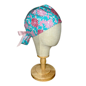 Petals Ponytail Scrub Cap