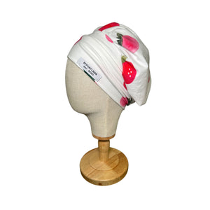 Strawberry Stretchy Scrub Cap