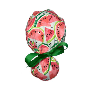 Watermelon Ponytail Scrub Cap